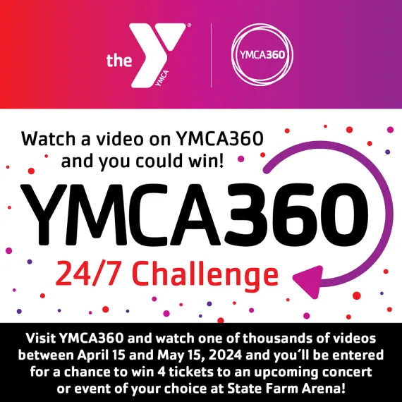 Watch a Video on YMCA360 and you could win with our YMCA360 24/7 challenge!
