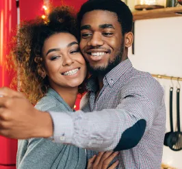Couple on a date