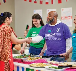 Y Staff during Welcoming Week 