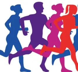 people running 