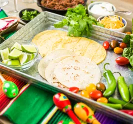 fiesta, taco bar