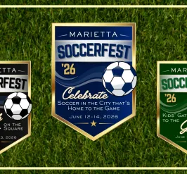 the logo of Marietta Soccer Fest 2026