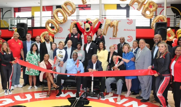 Good Neighbor Club Basketball Court at Young Y