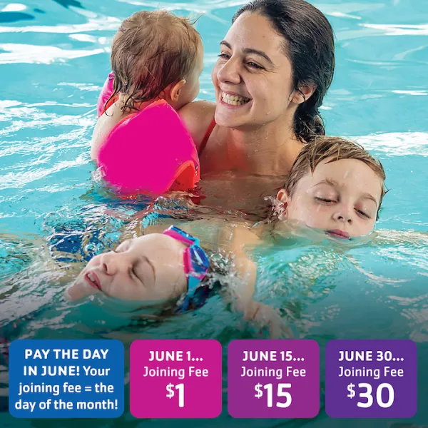 Pay the day promotion in June - your joining fee equals the day of the month